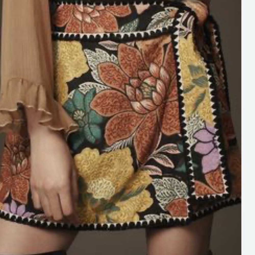 Floral Patterned Skort farm Rio